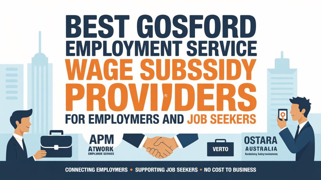 Gosford Employment Service Wage Subsidy Providers