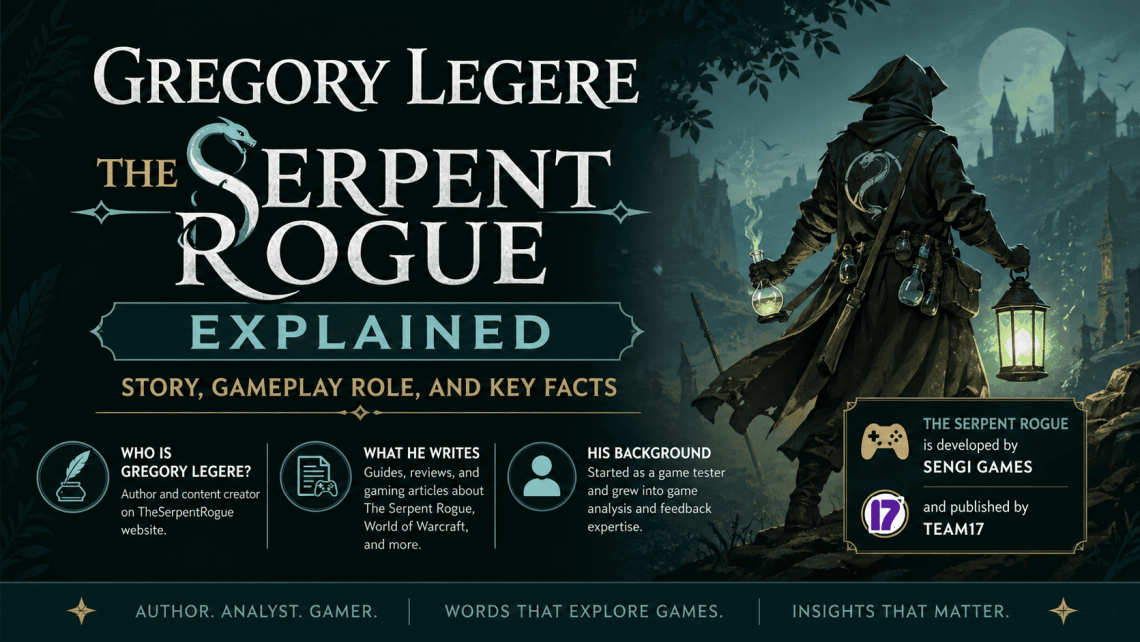 Gregory Legere TheSerpentRogue