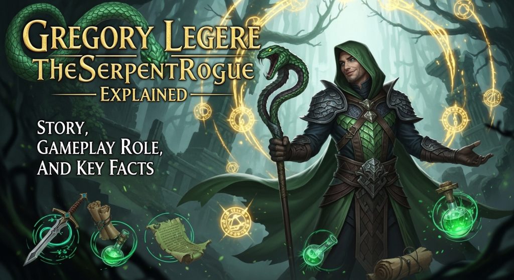 Gregory Legere TheSerpentRogue