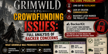Grimwild RPG Crowdfunding Issues