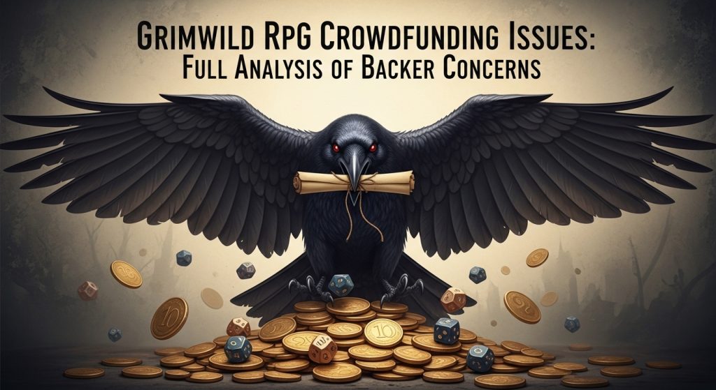 Grimwild RPG Crowdfunding Issues