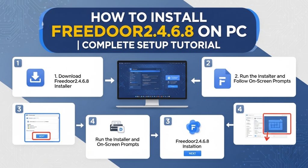 How to Install Freedoor2.4.6.8