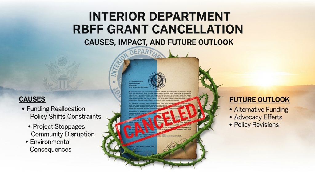 Interior Department RBFF Grant Cancellation