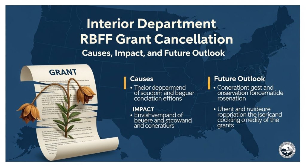 Interior Department RBFF Grant Cancellation