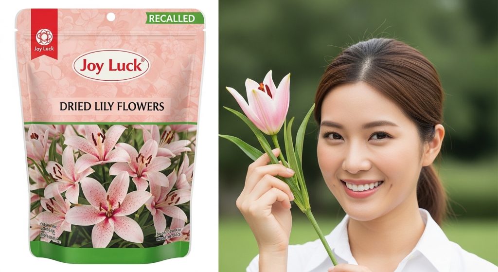 Joy Luck Dried Lily Flowers Recall