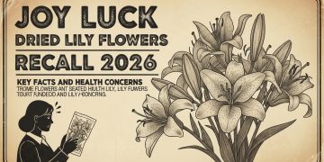Joy Luck Dried Lily Flowers Recall