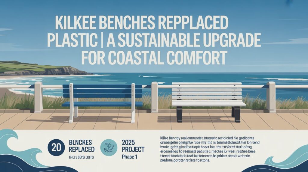 Kilkee Benches Replaced Plastic