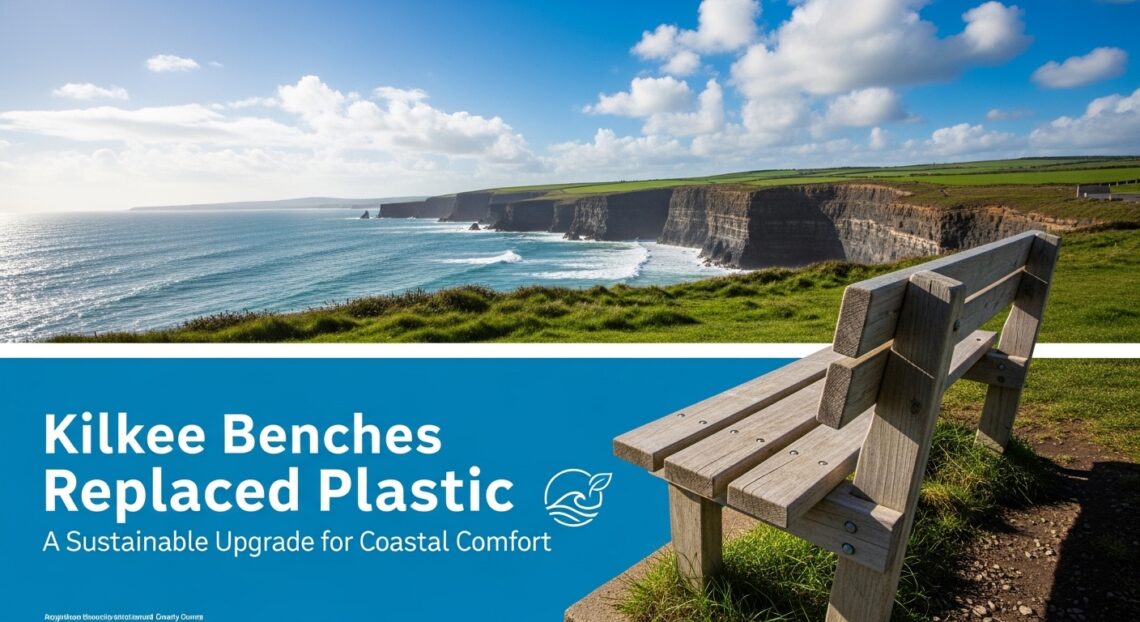 Kilkee Benches Replaced Plastic