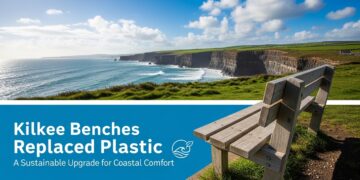 Kilkee Benches Replaced Plastic