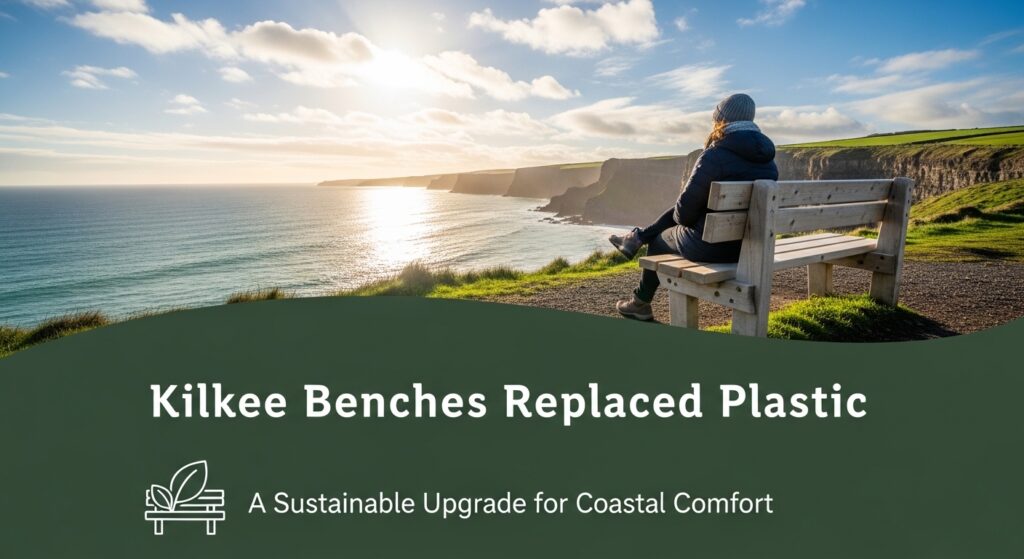 Kilkee Benches Replaced Plastic