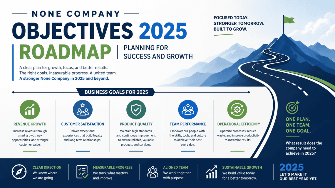 None Company Objectives 2025