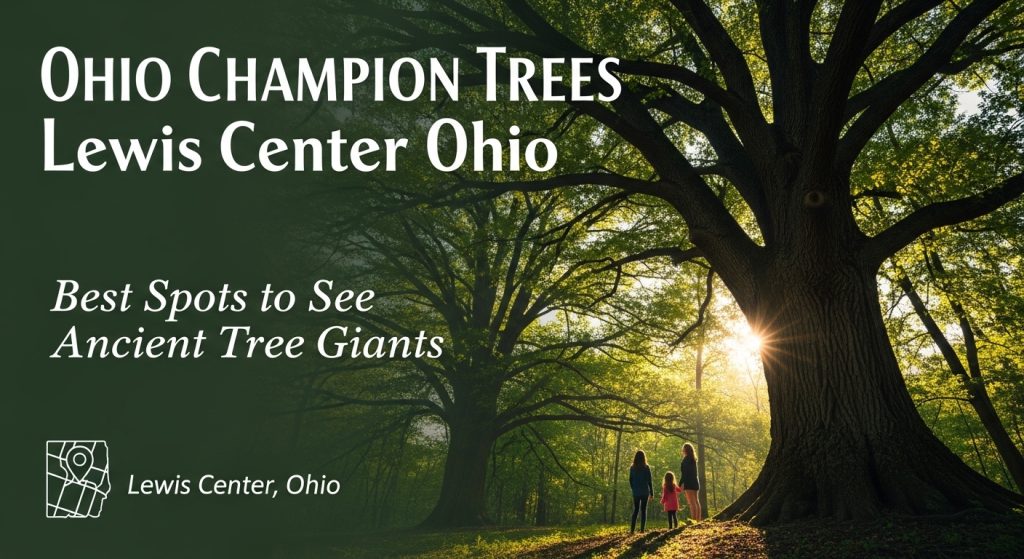 Ohio Champion Trees Lewis Center Ohio