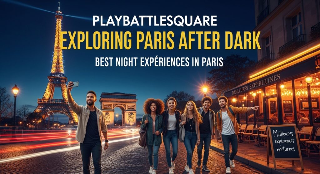 PlayBattleSquare Exploring Paris After Dark