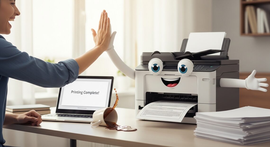 When Your Printing Setup Starts Working With You, Not Against You