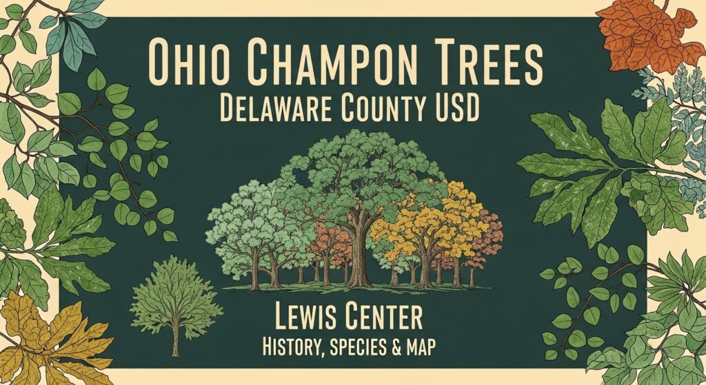 Ohio Champion Trees Delaware County USD Lewis Center