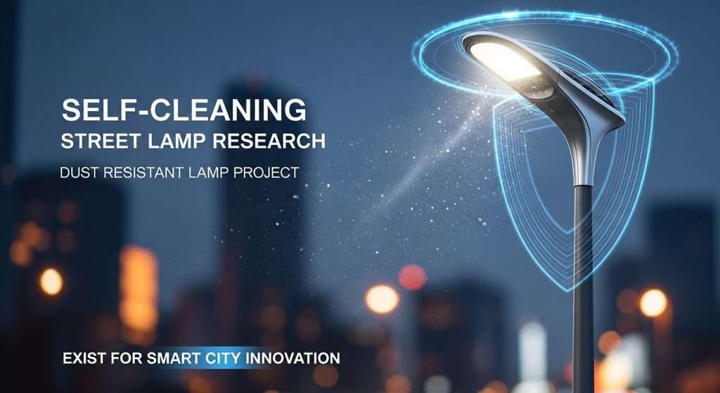 Self Cleaning Street Lamp Research Dust Resistant Lamp Project Exist