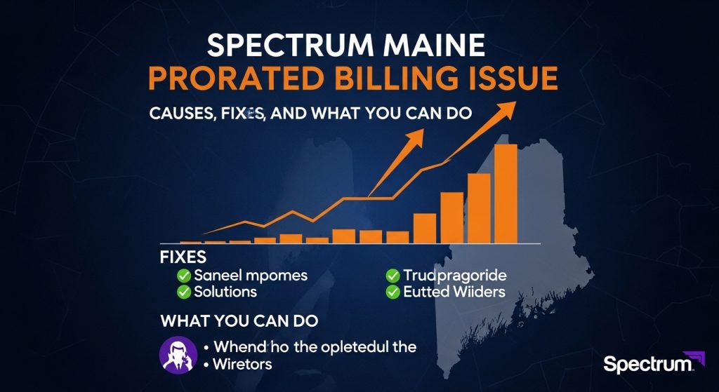 Spectrum Maine Prorated Billing Issue