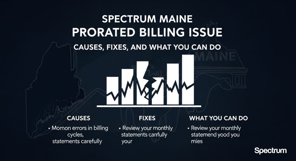 Spectrum Maine Prorated Billing Issue