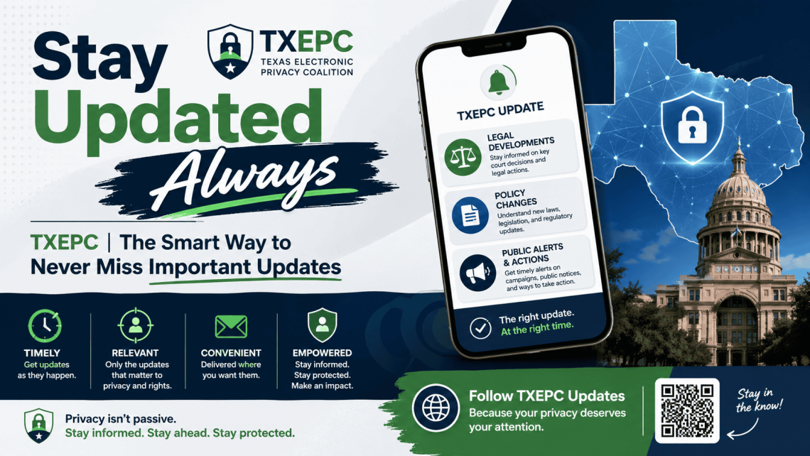 Stay Updated Always TXEPC