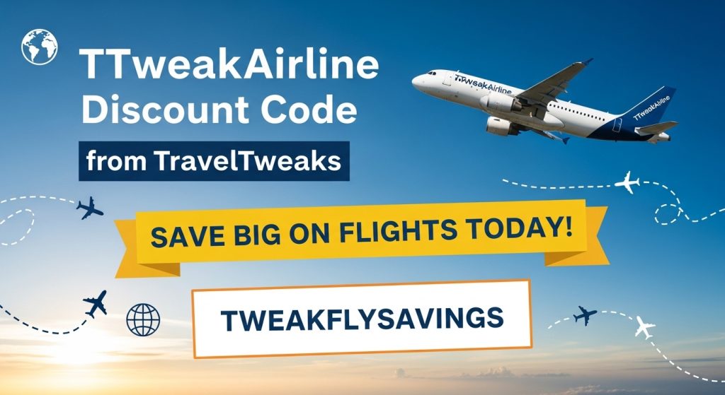 TTweakAirline Discount Code from TravelTweaks