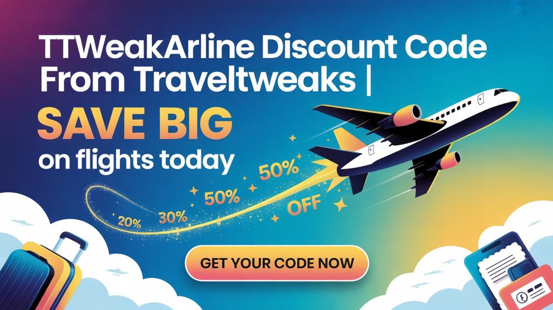 TTweakAirline Discount Code from TravelTweaks