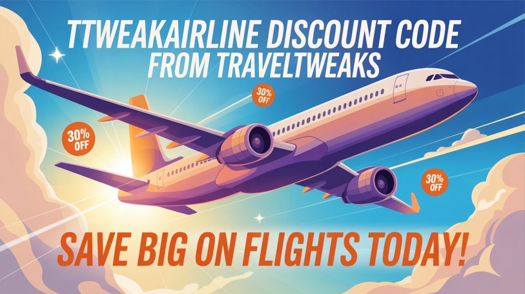 TTweakAirline Discount Code from TravelTweaks
