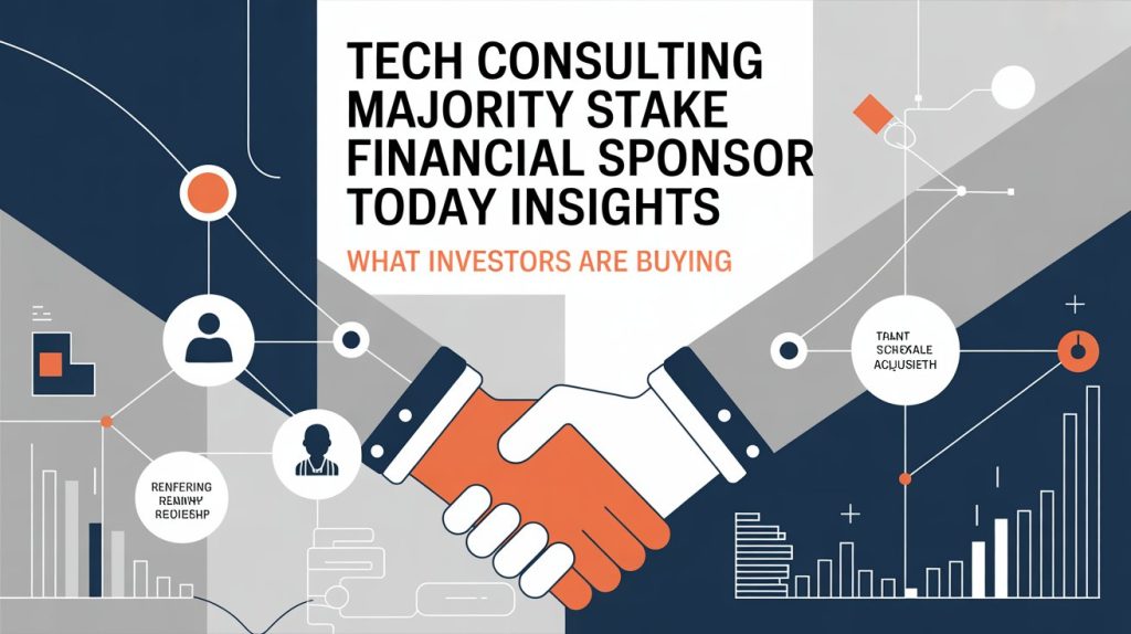 Tech Consulting Majority Stake Financial Sponsor Today