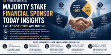 Tech Consulting Majority Stake Financial Sponsor Today