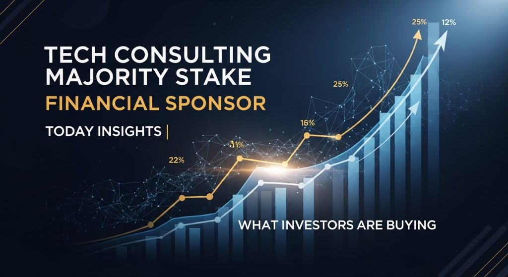 Tech Consulting Majority Stake Financial Sponsor Today