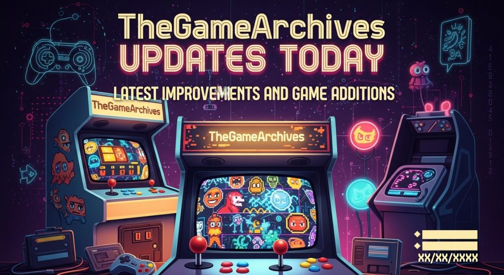 TheGameArchives Updates