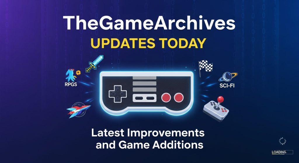 TheGameArchives Updates