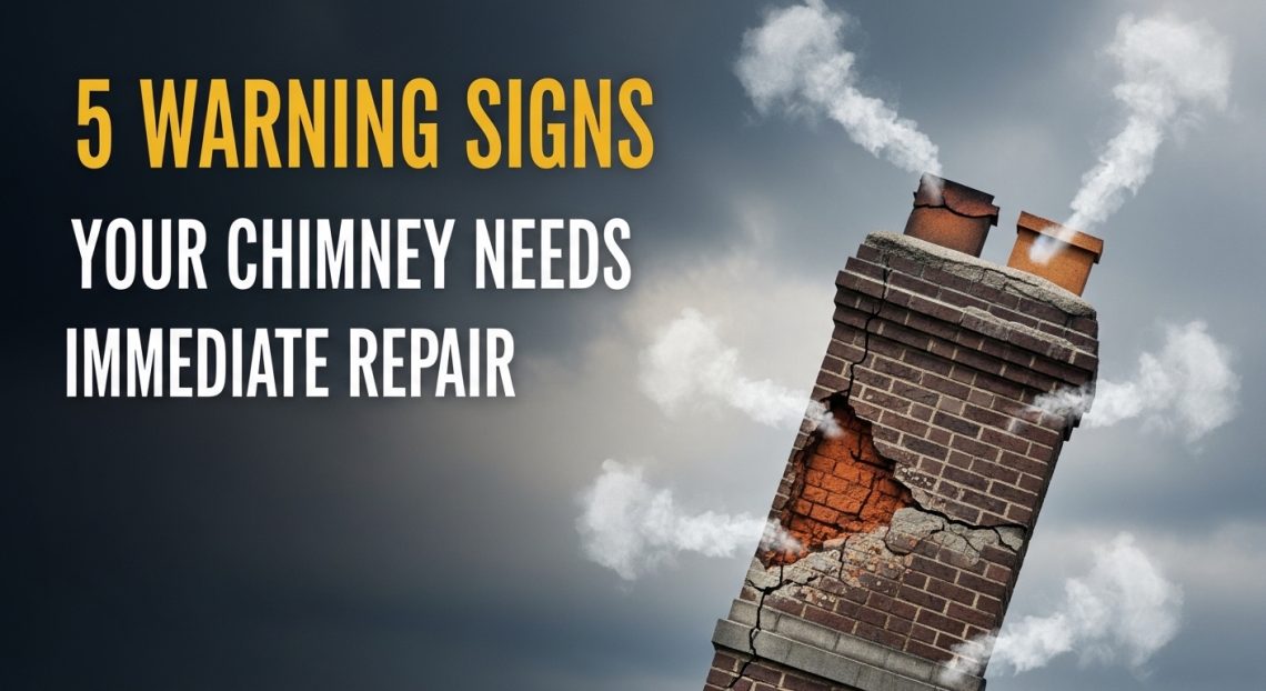 5 Warning Signs Your Chimney Needs Immediate Repair