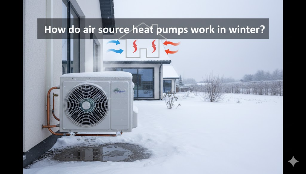 How do air source heat pumps work in winter?