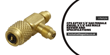 CPS AVT45 1/4' SAE Female Knurl x 1/4' SAE Male