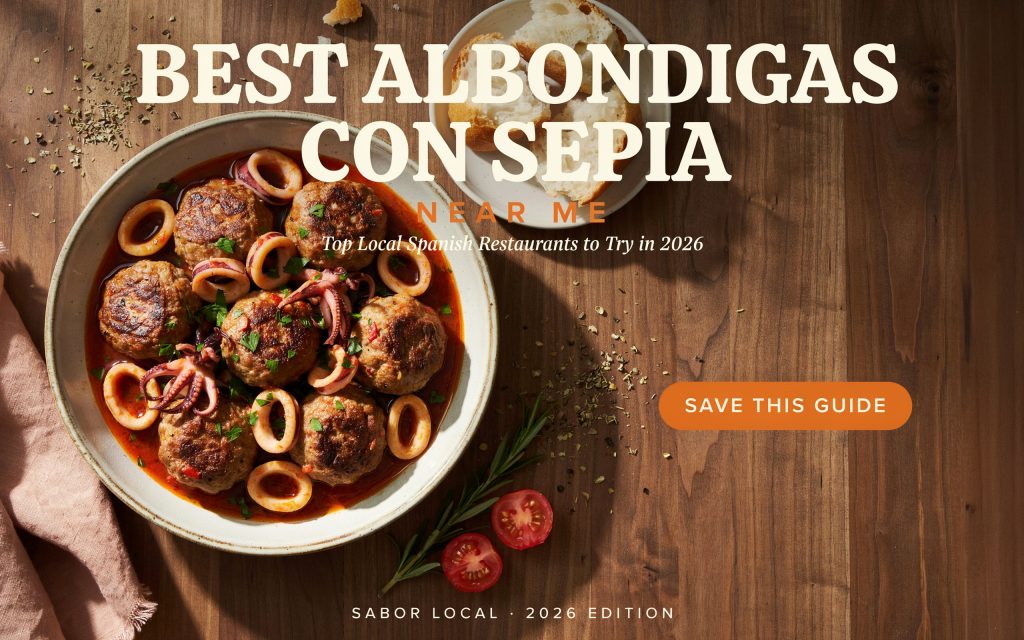 Best Albondigas con Sepia Near Me