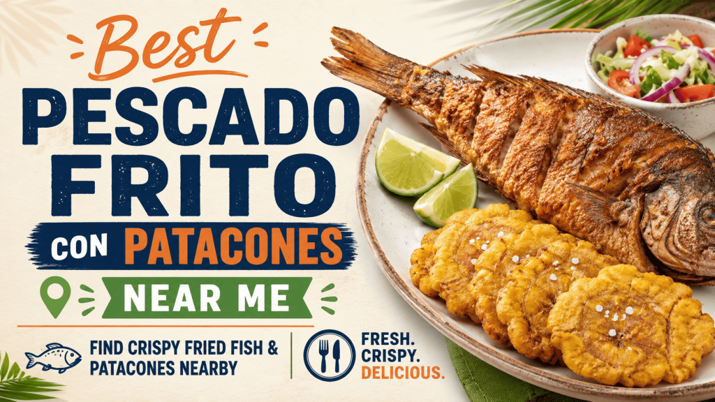 Best Pescado Frito Con Patacones Near Me
