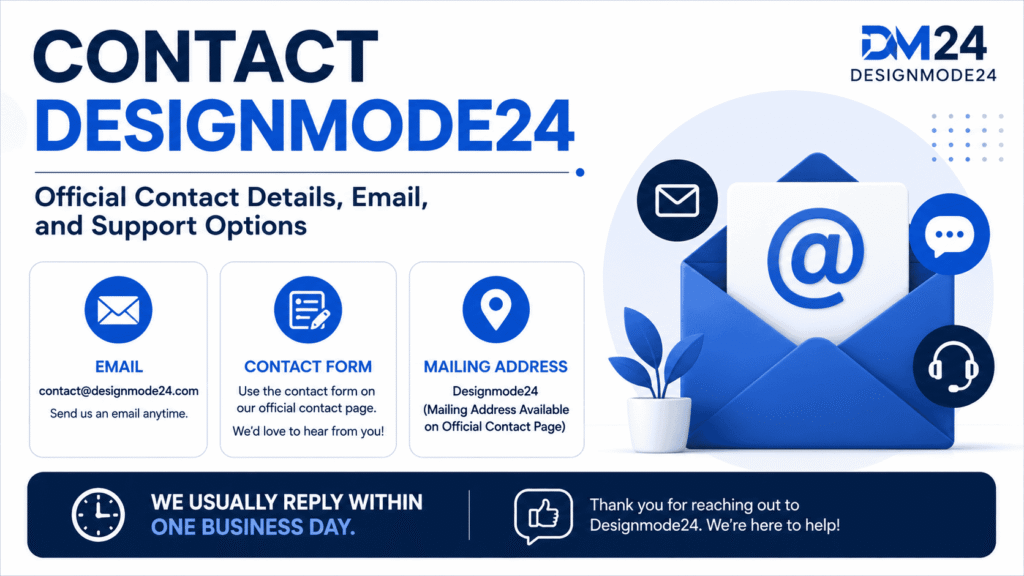 Contact Designmode24