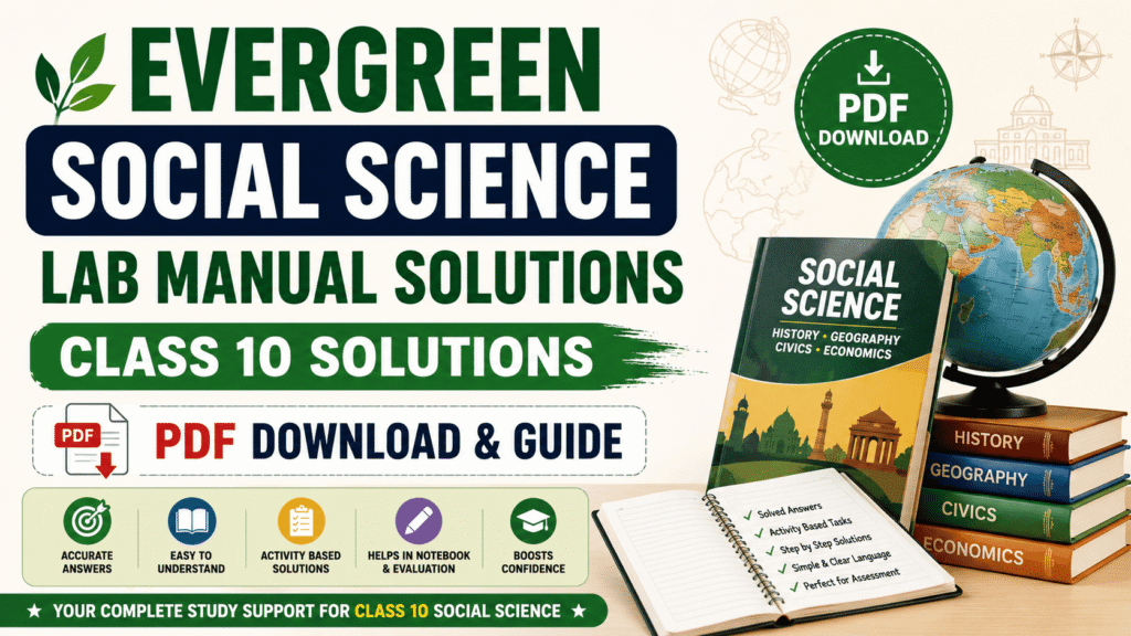 Evergreen Social Science Lab Manual Solutions Class 10 Solutions