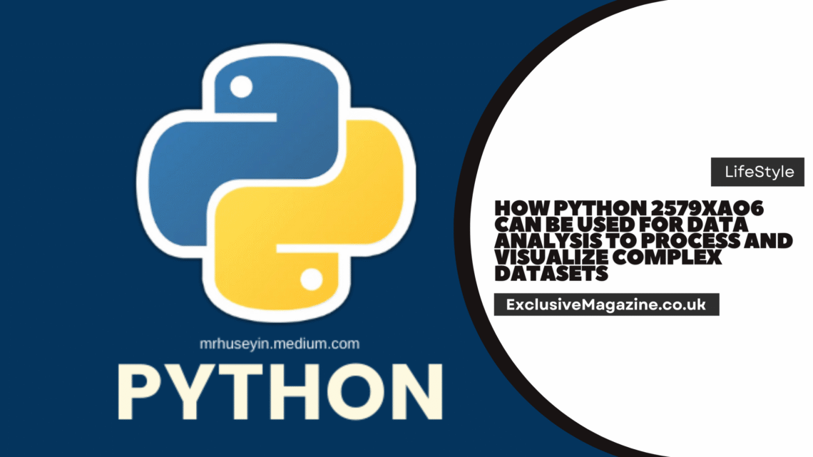 How python 2579xao6 can be used for data analysis