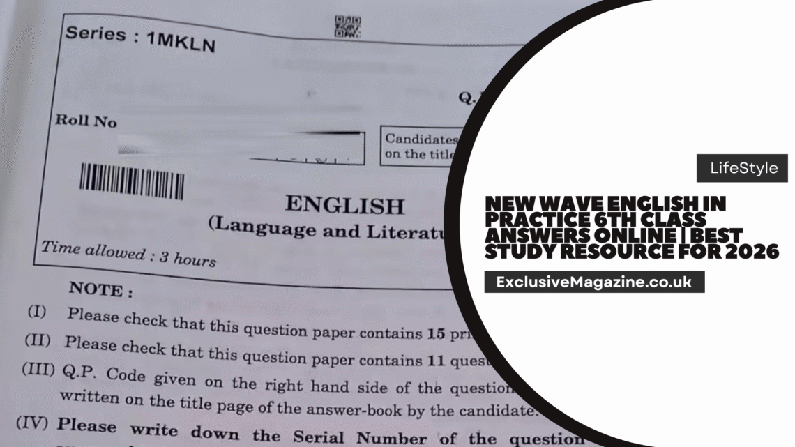 New Wave English in Practice 6th Class Answers Online