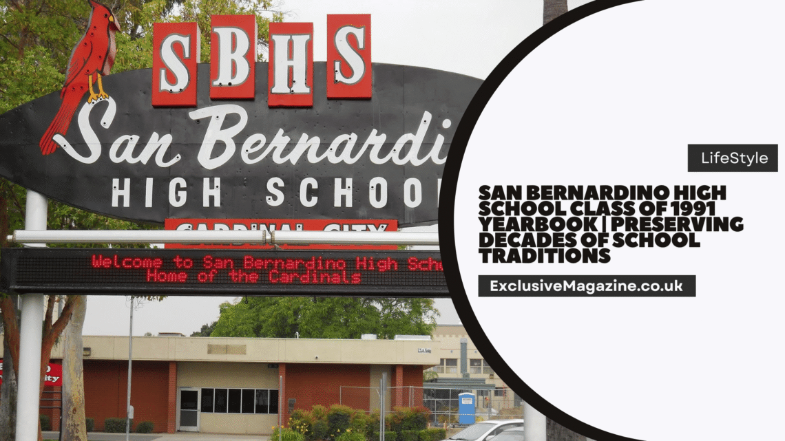 San Bernardino High School Class of 1991 Yearbook