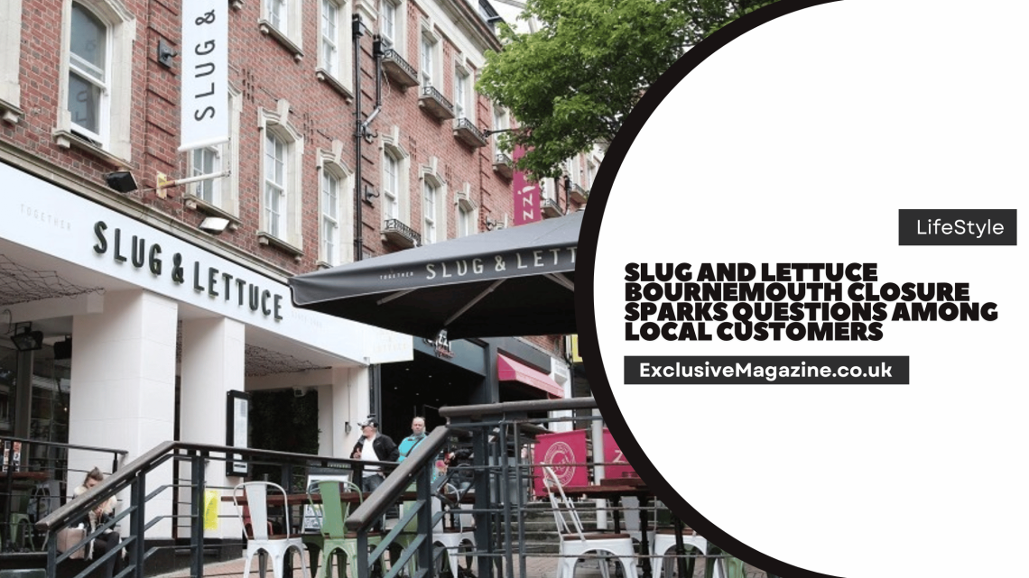 Slug and Lettuce Bournemouth Closure
