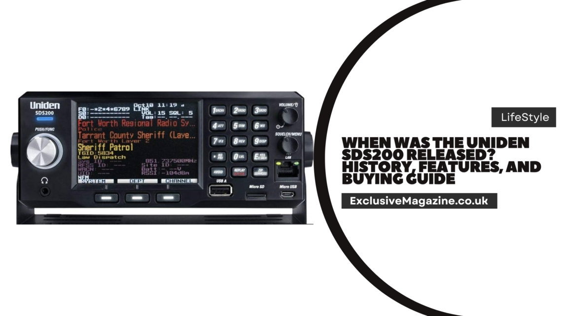 When Was the Uniden SDS200 Released?