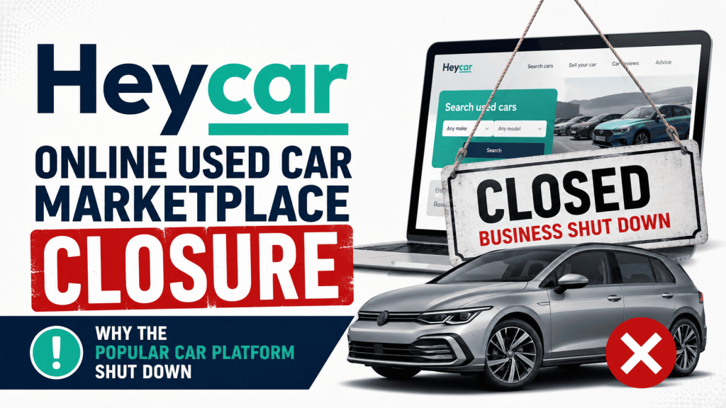 Heycar Online Used Car Marketplace Closure