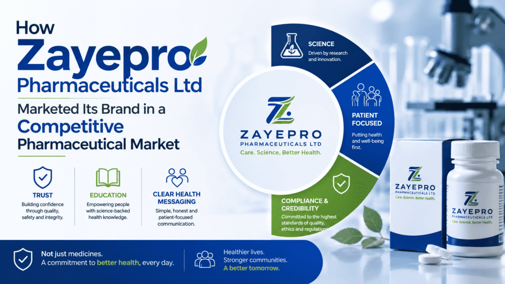 How Zayepro Pharmaceuticals Ltd Marketed