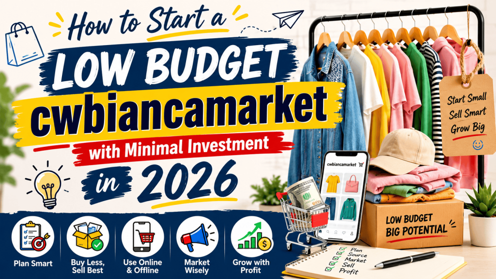 How to Start a Low Budget cwbiancamarket