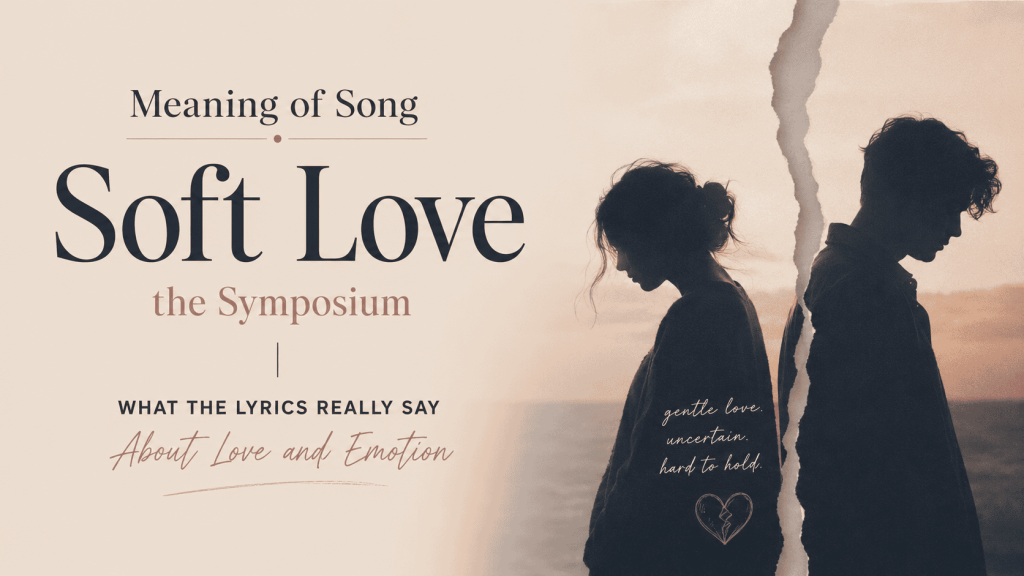 Meaning of Song Soft Love the Symposium