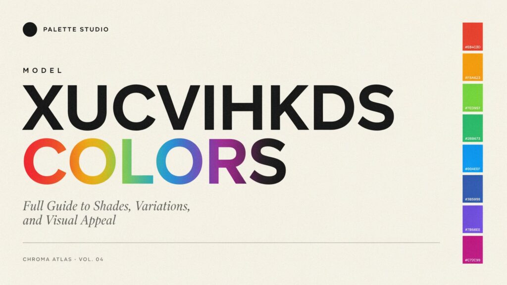 Model xucvihkds colors