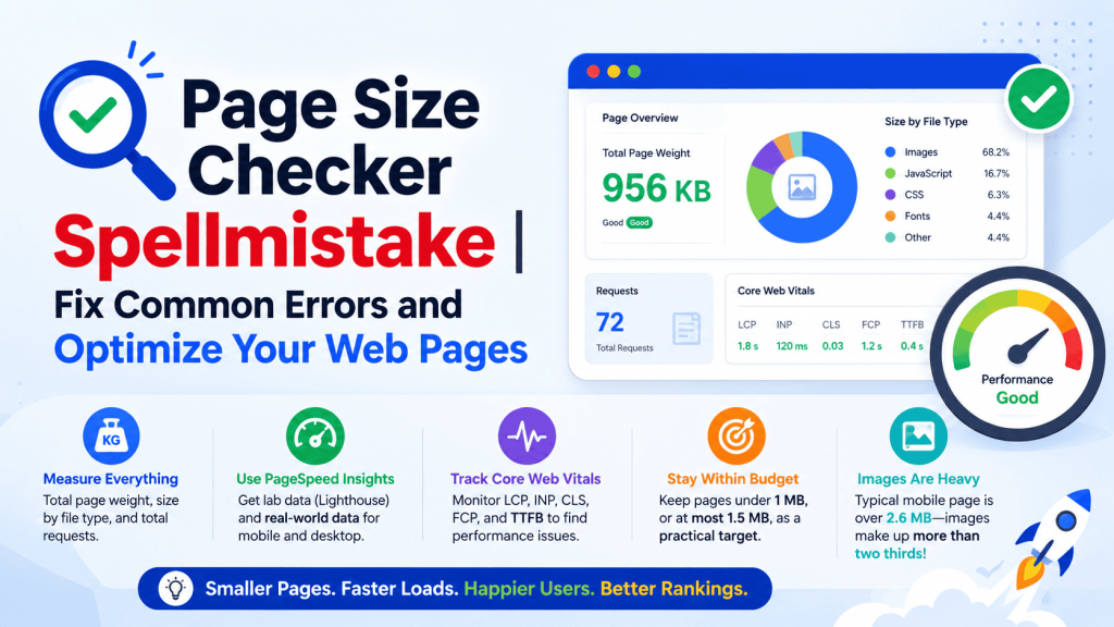 Page Size Checker Spellmistake