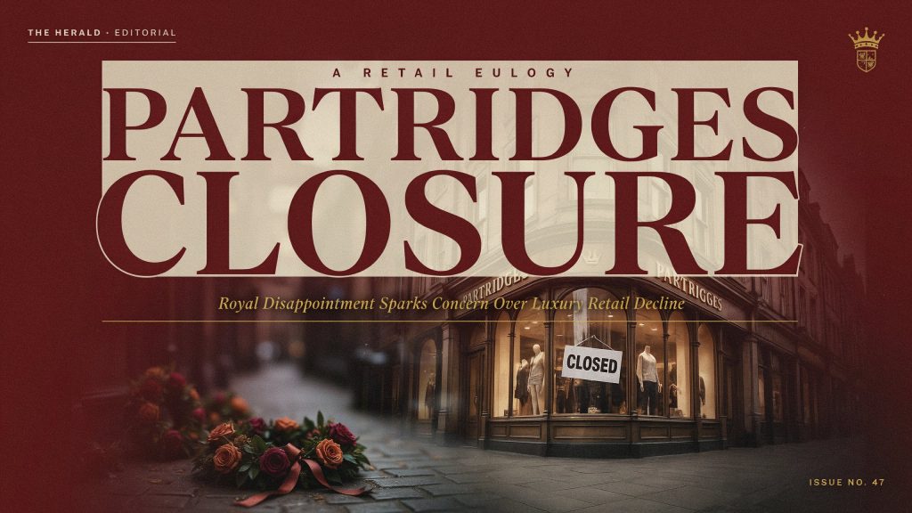 Partridges Closure Royal Disappointment
